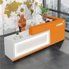 Caja registradora mostrador de bar de empresa esquina pintura mostrador frontal recepción peluquería salón de belleza banda de luz mostrador simple