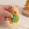 Adorno de Escritorio de Cuerda Capibara Estabilizador de Ánimo para Estación de Trabajo Lindo Alivio del Estrés Sanador Regalo de Cumpleaños