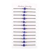Pulsera Popular de Cuerda Roja Cuerda Negra Ojo Turco Ojo Pulsera Trenzada Transfronteriza Pulsera Ojo del Diablo Joyería para Pareja