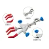 Abrazadera de Cadena Experimental Abrazadera de Matraz Mandíbula Doble Mandíbula Triple Mandíbula Cuádruple Abrazadera Ajustable Cambio de Dirección Abrazadera Multiusos Abrazadera Cruzada Abrazadera de Dos Mandíbulas Universal