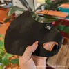 Máscara de Pelúcia 3D Quente para Outono e Inverno à Prova de Vento Proteção Contra Frio Tipo Seamless com Alça para Orelha Máscara Facial 3D Respirável para Ciclismo ao Ar Livre