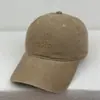 Boné de Baseball Retro Americano Aba Macia Algodão Lavado Bordado com Letras Toque de Alta Qualidade Aba Larga Faz o Rosto Parecer Menor Boné Bico de Pato Chapéu de Sol