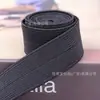 En Stock Banda de Borde Plegable Gruesa Elástica Blanca y Negra de 2 cm para Bolsas, Accesorios de Sombrero y Materiales Tejidos Densos de Poliéster