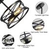 Lámpara de techo de hierro estilo industrial retro americano comercio electrónico transfronterizo Amazon comercio exterior fácil en stock lámparas para estudio sala de estar