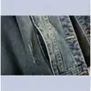 Chaqueta de Mezclilla para Hombre Streetwear Elegante de Moda Tendencia Marca Holgada Versátil Otoño Nueva Llegada Chaqueta Juvenil 2026 Streetwear