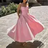 Vestido Nuevo Estilo Otoño 2026 Estilo Europeo y Americano Comercio Transfronterizo Ropa para Mujer Dropshipping Estilo Casual de Vacaciones Vestido Largo Estampado