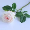 Flor Artificial Transfronteriza Individual Sensación Real Rosa Hidratante Decoración del Hogar Accesorios para Fotografía de Bodas Adornos de Flores Artificiales de Gama Alta