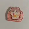 Acrílico Sanrio Kuromi Crayon Shin-Chan Capivara Acessórios DIY Pingente Pequeno Colar Ip