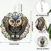 Amazon Carrillón de Viento Giratorio 3D Colgante Decoración de Jardín Exterior Porche de Casa Carrillón de Viento de PVC Adorno Colgante para Jardín