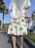 Transfronteiriço 2025 Estilo Japonês Verão Secagem Rápida Versátil Shorts Masculinos Marca Tendência Cinco Pontos Reto Casuais Esportivos
