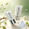 Tubo aplicador con cabezal de masaje para crema de cuello de 90 ml, material de empaque cosmético, empaque en tubo de plástico PE, venta directa y personalización desde la fábrica de origen
