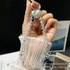 Cadena para teléfono móvil con dopamina, colgante de cristal de amor, cadena para muñeca, llavero de cuentas hecho a mano, estilo coreano, venta al por mayor