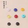 Cuentas Espaciadoras Acrílicas de 6 mm para Pulseras Tejidas a Mano, Collares, Cordones y Accesorios de Joyería de Plástico