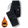 Pantalones Deportivos tipo Jogger para Hombre Temporada Primavera y Otoño Pantalones Deportivos Pierna Recta Forrados de Polar Grueso Talla Grande Marca de Moda Pantalones Harem Pantalones Casuales para Hombre