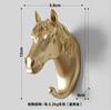 Venta al por Mayor Transfronteriza Creativo Animal Cabeza de Ciervo Resina Gancho para Abrigos para Puerta de Entrada Decoración de Pared Colgante de Pared Gancho