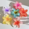 Acessórios de Cabelo Novos Europeus e Americanos Transfronteiriços Grampo de Cabelo de Flor Grampo de Cabelo Elegante de Alta Qualidade de Plumeria Grampo de Cabelo Feminino na Parte de Trás da Cabeça