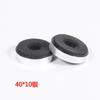 Diâmetro Externo 40 Pés de Amplificador de Potência Alto-falante Subwoofer Almofadas de Pé Absorventes de Choque Plástico Esponja Almofadas Booster Almofadas de Pé à Prova de Umidade
