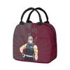 Mochila Escolar con Diseño de Anime, Mochila de Viaje, Lonchera, Estuche para Lápices, Set de Tres Piezas para Estudiantes de Primaria y Secundaria, con Estampado
