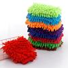 Luvas de lavagem de carro de chenille para atacado, delicadas, absorventes, não marcam facilmente, luvas de limpeza de carro, forradas com fleece, pano grosso para carro