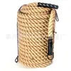 Cuerda de Escalada para Trabajos en Altura de Bomberos Cuerda Trenzada de Yute Multicuerda de Emergencia al Aire Libre Cuerda de Entrenamiento de Fuerza de Brazo de 38 mm