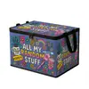 Caja de Almacenamiento Plegable Creativa Transfronteriza con Gran Capacidad y Tapa, Organizador Portátil para Juguetes y Ropa, Personalizable