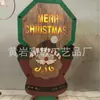 Fornecimento Diversos Artesanato de Decoração para Casa em Madeira Presente Formato de Árvore de Natal Luz LED Calendário Ornamento de Mesa