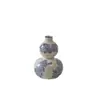 Porcelana Azul y Blanca de Jingdezhen Estilo Chino Retro para Entrada Cerámica de Gama Alta Florero Decoración para Arreglos Florales en Casa Exhibición