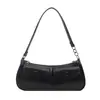 Bolsa de ombro fashion estilo coreano para o dia a dia, nova bolsa de ombro casual simples de inverno, bolsa de axila de nicho