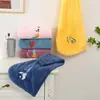 Toalla Bordada para Secar el Cabello, Absorbente y que no suelta pelusa, al por Mayor, para Cabello Largo, Gorro de Ducha para Adultos, Secado Rápido, Capa Simple/Doble, Coral Fleece de Secado Rápido
