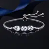 Pulseira Elástica Mais Vendida, Pulseira de Ágata Trevo de Quatro Folhas, Acessórios de Pulseira com Letras e Animais, Estoque Pronto do Fabricante Atacado