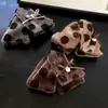 Clip Triángulo con Lazo de Puntos para Otoño e Invierno Pinza de Tiburón Grande para el Cabello Headdress de Mujer de Gama Alta Nuevo 2025