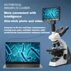 Display de Microscópio Biológico LED LCD HD 7" USB