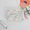 Bolsa de Armazenamento Floral Fofa, Bolsa de Batom Portátil de Alto Valor, Bolsa para Retoque de Maquiagem, Mini Bolsa de Mão Adorável para Mulheres