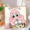 Pintura de Diamantes para Niños Kuromi Hecho a Mano DIY Pintura de Pegatinas de Diamantes Sanrio Pintura de Diamantes con Diamantes Completos 5D Tamaño Pequeño