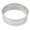 Em Estoque Anel de Mousse de Aço Inoxidável 304 Forma Redonda para Bolo Cortador de Massa de Pastelaria Molde para Assar Donut Molde para Biscoito