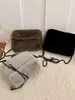 Otoño Invierno 2026 Nuevo Diseño de Nicho Cadena Felpa Moda Versátil Bolso Cruzado de Hombro Único para Mujer
