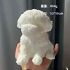 Paquete de materiales de producción de胚ón blanco pellizcado para bricolaje, molde de yeso plano blando hecho a mano, paquete de materiales de producción de silicona, adornos