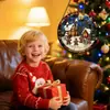 Hombre de jengibre navideño de una sola pieza transfronterizo Adorno colgante de vidrio de colores Decoración de ventana para las cuatro estaciones Atrapasoles para jardín