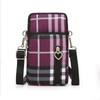 Bolsa para Celular Feminina Transversal Mini Bolsa Multicamadas Nova Moda Bolsa de Moedas Mamãe Estojo de Corrida com Alça