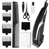 Cortapelos Eléctrico con Cable para Hombre Más Vendido Transfronterizo, Cortapelos de Alta Potencia para Salón de Peluquería, Cortapelos Eléctrico Especializado para Cortar el Cabello