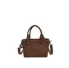 Bolso Cubo de Textura Tejida de Gama Alta de Nicho Moda Retro Bolso Cruzado Versátil Elegante de Moda Bolso Cubo para Llevar en la Mano