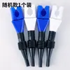 Embudo para verter aceite, conveniente para repostar sin soporte, forma cuadrada, engrosado, con diseño de clip, para aceite de coche y otros líquidos