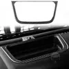 Adecuado para modelos Jeep Wrangler 11-17, juego completo de decoración interior de fibra de carbono para el logotipo del volante y el marco del interruptor del aire acondicionado