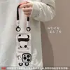 Pintura de Textura Muñeca Panda Adecuada para Carcasa de Teléfono Móvil Apple 16 15PRO Bolsa para Tarjetas Cordón 14 Silicona a Prueba de Caídas 13 Creativo X