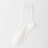 Meias de Algodão Puro Masculinas Cor Lisa Cano Médio Algodão Masculinas Casuais Desodorante Absorventes de Suor Comprimido O Ano Todo Básicas Primavera e Outono