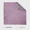 Paño de Limpieza de Borde Cortado de Vellón de Coral Compuesto de Doble Capa Absorción de Agua No Fácil de Soltar Paño de Limpieza Multifuncional para Cocina Eliminación de Grasa