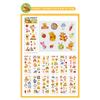 Disney Animal City Pegatinas de Burbujas 3D Papel de Manualidades de Dibujos Animados Pegatinas de Recompensa para Niños