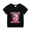 Camiseta de Manga Corta Italian Brainrot Tungtungsahurt Camisa Divertida Meme Ropa de Verano Tarjeta