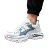 Novos Tênis Esportivos Masculinos 2026 Primavera Sapatos Masculinos Sola Grossa Antiderrapante Casual Versátil Estudante Tenis da Moda Tênis de Corrida para Homens