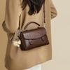 Bolsos 2026 Nuevo Estilo Bolso de Mujer Primavera y Verano Piel Genuina Bolso de Hombro Cruzado Bolso Mensajero Bolso de Mano de Alta Gama